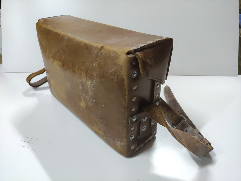 bolsa maletin herramientas electricista telefonica piel 1u